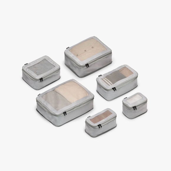 MonosTravel Packing Cubes Set - Grey 5 Piece